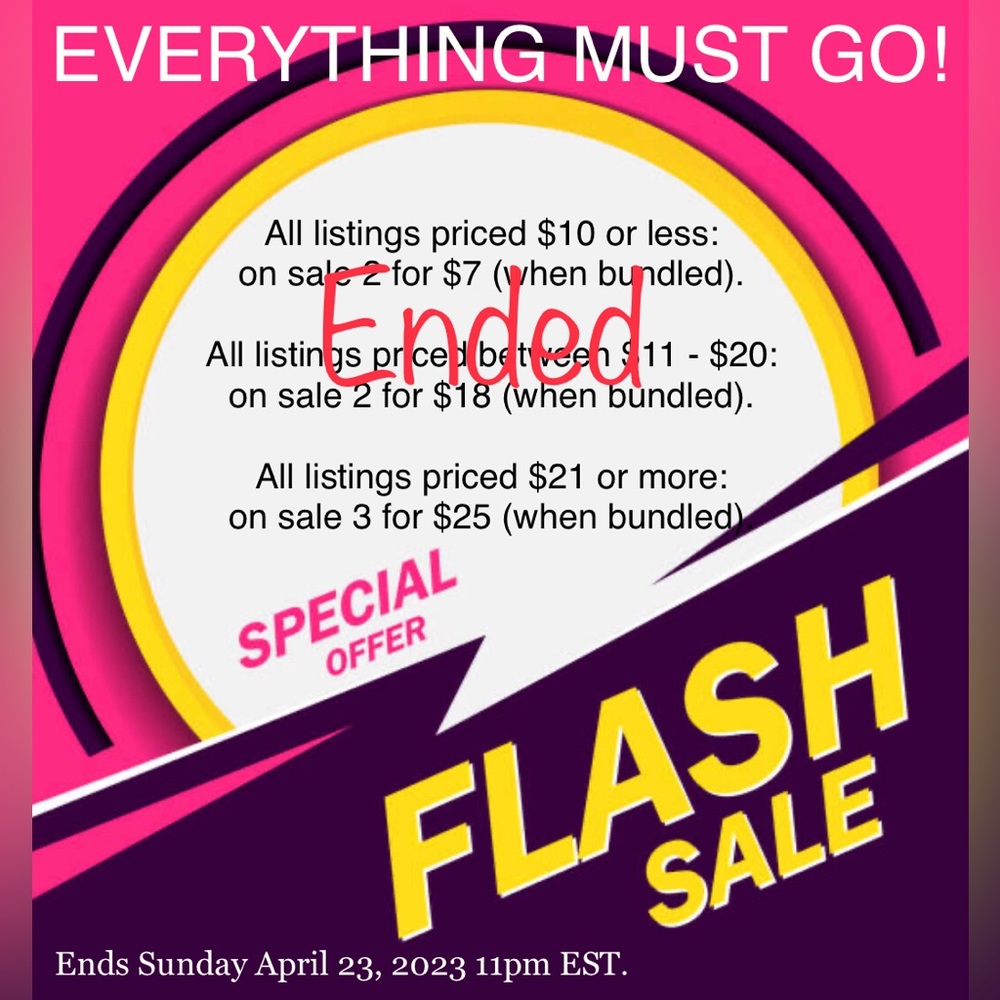 ☀️🐰 Like for Flash Sales!